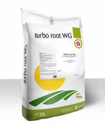 turbo root WG ruter AA 20-40 kg a ripresa vegetativagermogliamento Turbo Root WG è il concime organo-minerale NPK 3-16-18 (ricco di fosforo, potassio estratti umici e aminoacidi liberi) di ultima