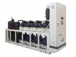compressor packs with air or remote condenser for continental or tropicalized application WBA LT - R134a Compressori a vite Screw compressors 5-625,3 kw Refrigeratori di