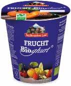 Il metodo 0,68 0,75 4,53 /kg BIOGHURT ALLA FRUTTA 2 Berchtesgadener land - 150g di produzione biologico limita l utilizzo di coloranti,