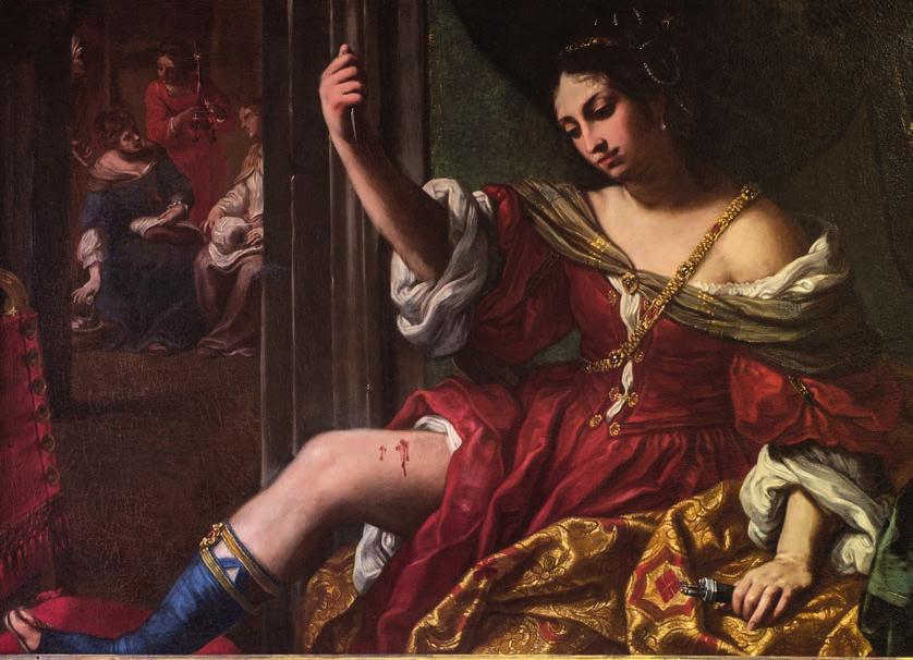 E. Sirani, Porzia si ferisce alla gamba I pittori del Seicento bolognese godono di fama internazionale.