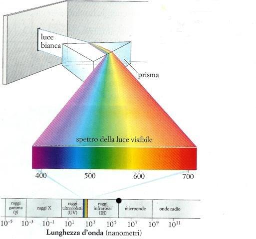 Principi generali (a) luce visibile. Fig : spettri di emissione. (b) atomi.