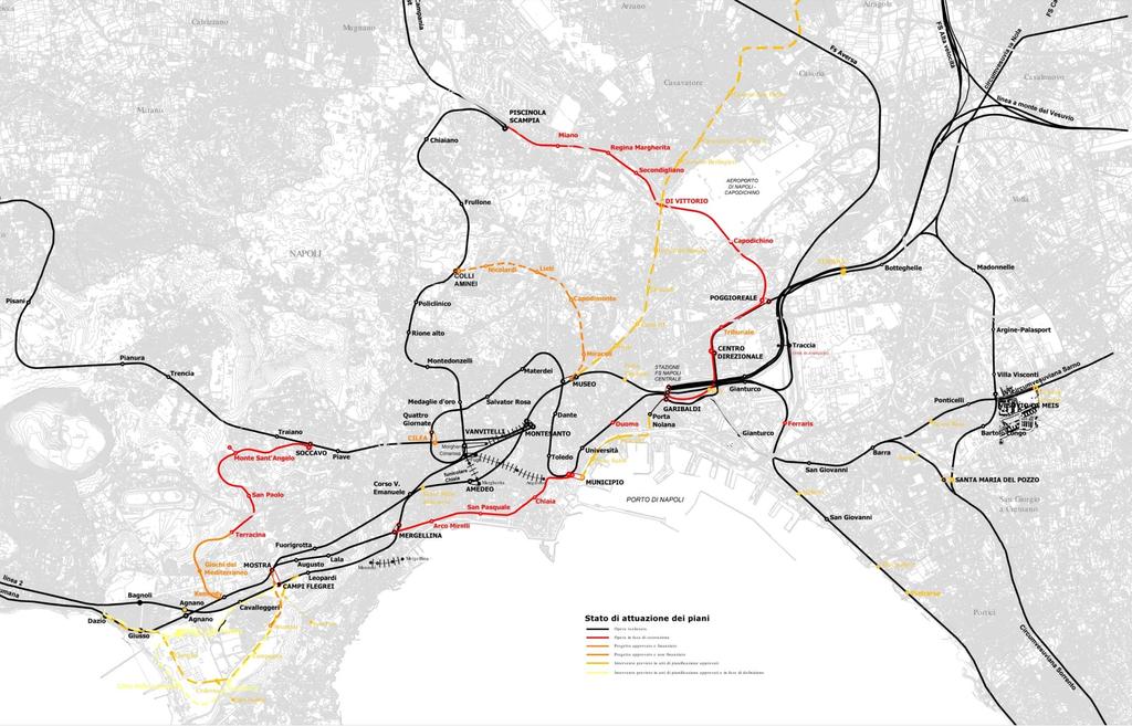 Incrementare l uso del trasporto collettivo 2 delle 25 opere strategiche di rilevanza nazionale completamento della linea metropolitana M1