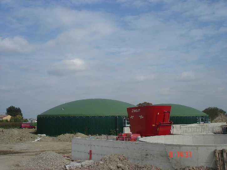 Un esempio di impianto ad effluenti bovini Az.