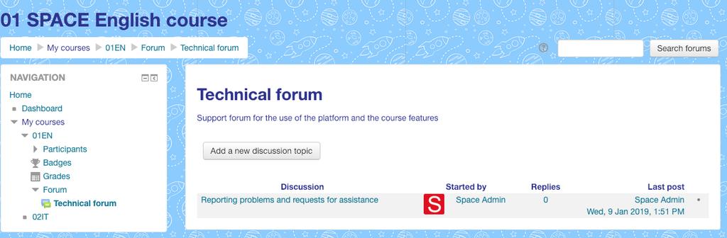 4. Il forum Il forum è lo strumento per comunicare e condividere contenuti.