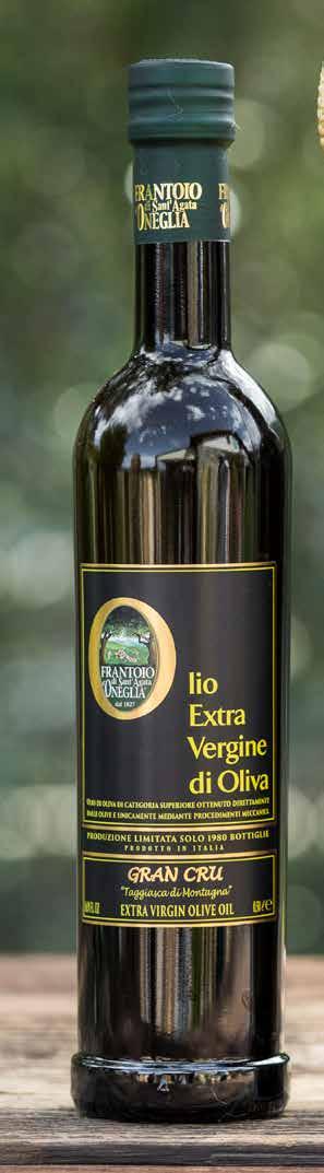 -13- -- Gran Cru Olio Extra Vergine di Oliva Taggiasca di Montagna 100% Italiano - lavorato a freddo Extra Virgin Olive Oil Cru damare monocultivar taggiasca 100% Italiano - lavorato a freddo CODICE