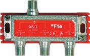 DISTRIBUZIONE RADIALE CON SPLITTER OTTICI (MAX 32 NODI