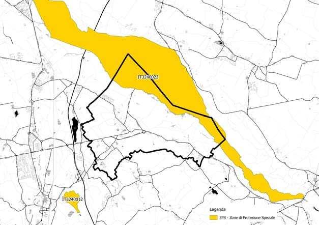 SIC- Siti di Importanza Comunitaria ZPS - Zone di Protezione Speciale La presenza dei SIC e delle ZPS più prossime agli ambiti di variante rendono necessaria la Valutazione di Incidenza finalizzata a