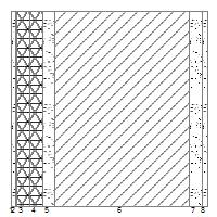 CARATTERISTICHE TERMICHE E IGROMETRICHE DEI COMPONENTI OPACHI secondo UNI TS 11300-1 - UNI EN ISO 6946 - UNI EN ISO 13370 Descrizione della struttura: Parete esterna + C.I. piano s.