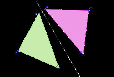 La simmetria assiale Si dice simmetria assiale di asse r la trasformazione che lascia fissa la retta r e che associa ad ogni punto P del piano non appartenente ad r il punto P tale che il segmento PP