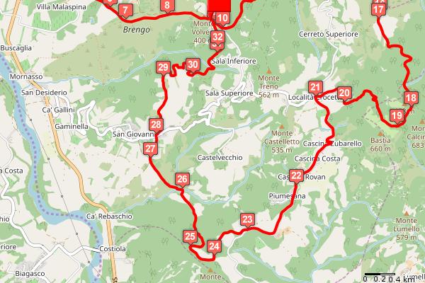 Mappa di dettaglio n 3 Misura PSR 3.1.