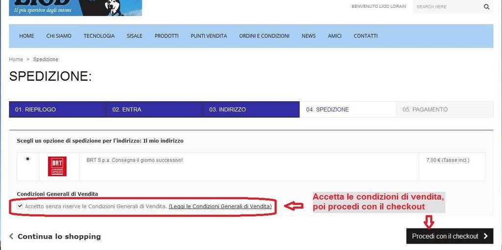 Ricordiamo che il numero di telefono non verrà utilizzato per finalità di profilazione o marketing, ma ESCLUSIVAMENTE DAL CORRIERE per accordarsi sulla consegna e/o in caso di problemi di consegna. 8.