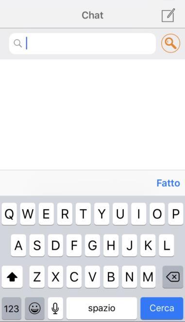 Come Utilizzare la Chat 1.Vai nell area Chat e clicca sull icona della matita, nella schermata successiva potrai cercare e contattaregli altri Utenti.