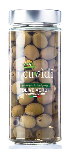 Ingredients: green olives, water, salt, acidity regulator: citric acid.