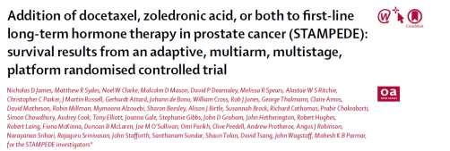 Chemotherapy Median OS 71 months (IQR 32 - not reached) for SOC-only VS 81