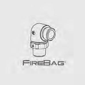 K2PR0001 6,136 0444157 10 FIREBAG dispositivo di sicurezza per gas ad attivazione termica - versione a squadra per connessione a