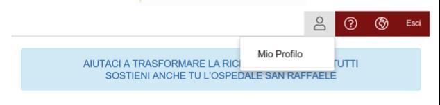 Figura 6 Si tenga presente che con il reset della password, per motivi di sicurezza, si procederà automaticamente alla disattivazione del