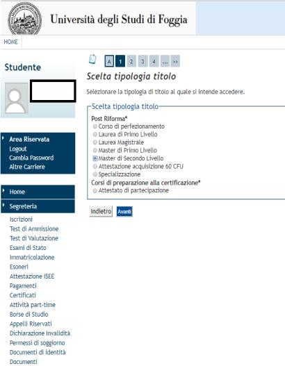 È necessario registrarsi al portale per poter ottenere le credenziali di accesso (Nome utente e Password) ed un riepilogo generale dei dati immessi che andrà confermato o modificato.