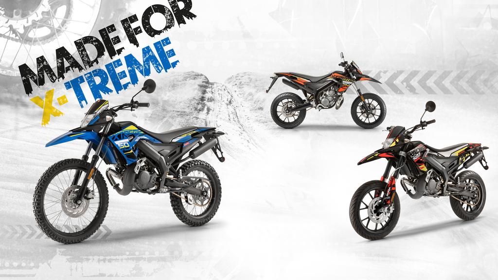 NELL OFF-ROAD E SUI CIRCUITI SUPERMOTARD SENDA X-TREME R, SENDA X-TREME SM E SENDA RACING SM SONO LE MIGLIORI COMPAGNE DEL DIVERTIMENTO.