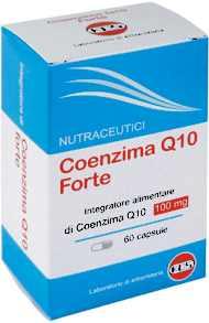 Coenzima Q Forte 60 capsule Indicazioni: l integrazione di Coenzima Q è indicata nei casi di aumentato fabbisogno di tale nutriente. Modalità d'uso: 1-2 capsule al giorno, dopo i pasti.