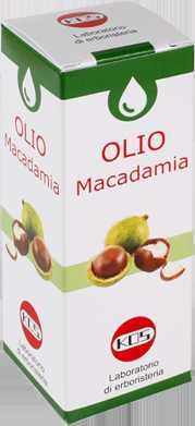 Oli vegetali ad uso cosmetico Macadamia 125ml Acido oleico Acido palmitoleico Acido linoleico Acido linolenico Fraz.