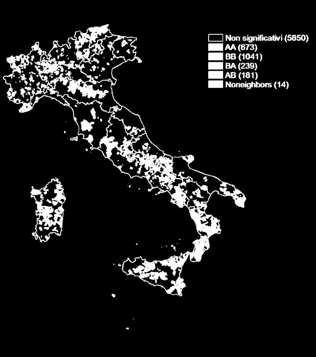 SEMBRANO (ANCORA) INFLUENZATE DALLA CONTIGUITÀ SPAZIALE PER L OPERARE DI MECCANISMI DI TRASMISSIONE DI LUNGO PERIODO DUE