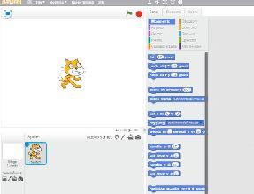 Una lezione sulle frazioni con Scratch Per poter produrre una lezione di una qualsiasi materia (in questo caso matematica) si può usare tranquillamente Scratch per creare diapositive esplicative,