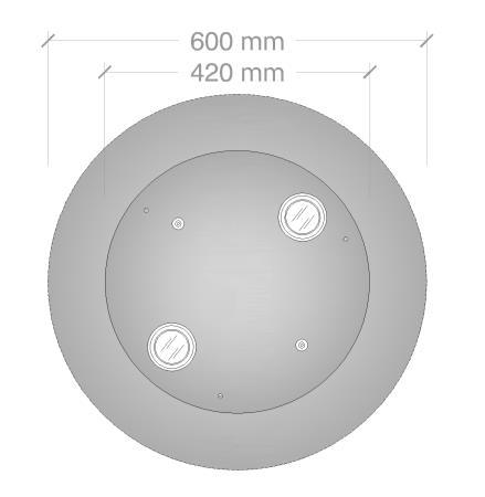 Collegamento idraulico Il pannello idraulico della doccia emozionale deve essere allacciato alla linea dell acqua calda e/o alla linea dell acqua fredda sanitaria mediante tubazioni da ¾.