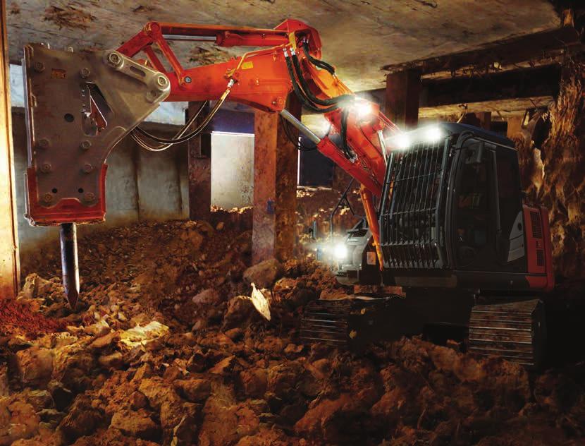 Serie ZAXIS-6 BRACCIO TUNNELING A P P L I C A Z I O N E E A C C E S S O R I Codice