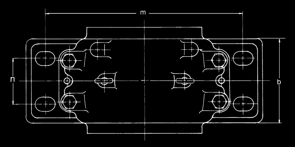 d1 mm metric 150 160 170 180 200 220 240 260 280 300 320 340 360 380 pollici inches 6 6 1 / 2 6 3 / 4 7 D g h L a b c L2 w m n H8 H12 h12 ±0.