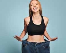 2 Dimagrimento generale Utilizzando il grasso come fonte energetica si dimagrisce naturalmente, senza necessità di alcuna dieta