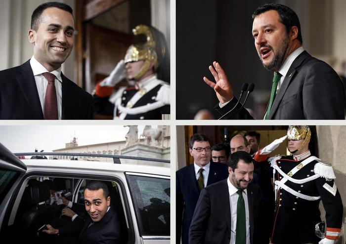 Di Maio-Salvini: Il nostro premier è Conte.