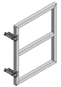 GABBIA Peso: 38 Kg SPL-04-00007 CANCELLETTO Con chiusura automatica a molla