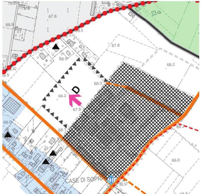 produttivo di espansione di Camalò (ex ZTO D1/7 del previgente PRG), per una superficie complessiva di 27.