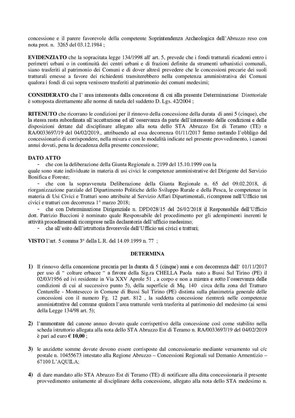 Pag. 16 Bollettino Ufficiale della Regione