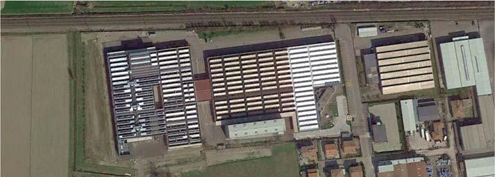 RELAZIONE DEL VERDE L area oggetto della presente relazione del verde è relativa alla realizzazione dell ampliamento dell edificio industriale posto nel comune di Reggio Emilia Località Bagno, in