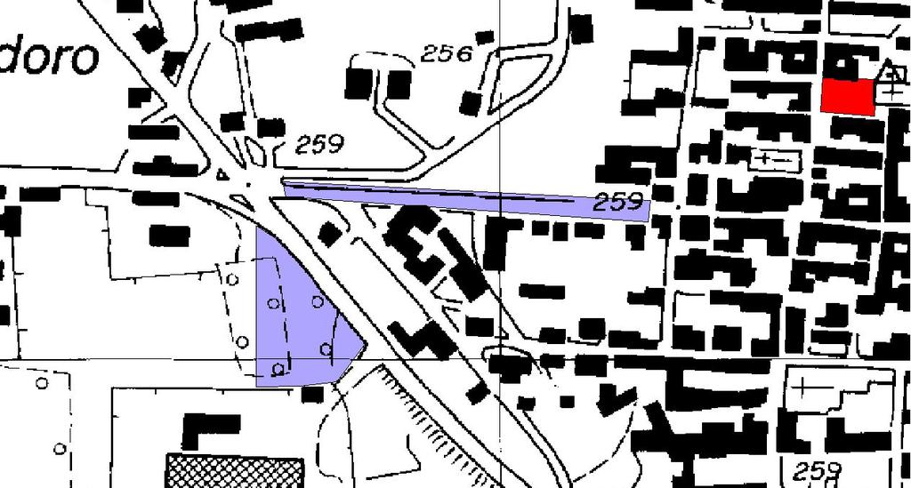 AM4 AREA AMMASSAMENTO MEZZI VIALE TORINO Viabilità comunale (Viale Torino) con parcheggi laterali e viale