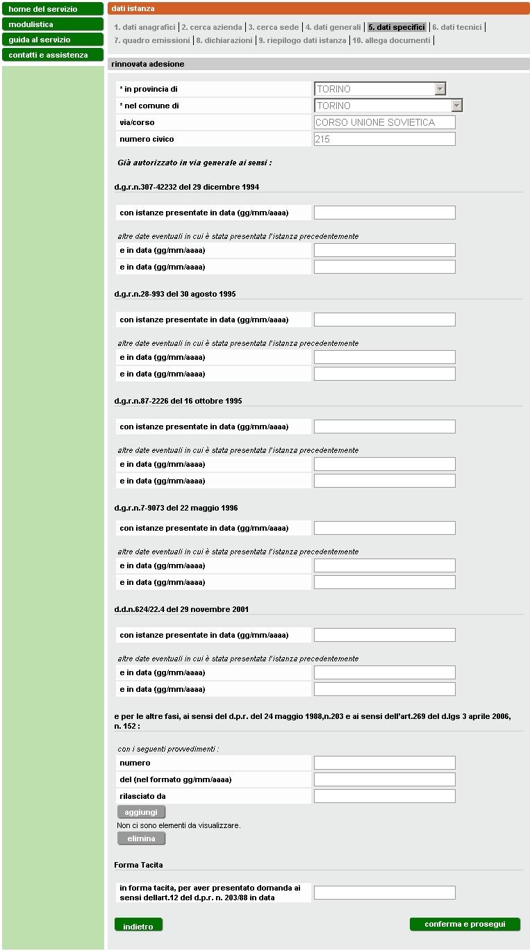 Figura 20 STABILIMENTI