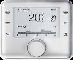 CENTRALINA CLIMATICA CW400 Vantaggi Centralina climatica per gestire la caldaia e fino a 4 circuiti di riscaldamento in modo da avere sempre la giusta temperatura di mandata Massimo comfort