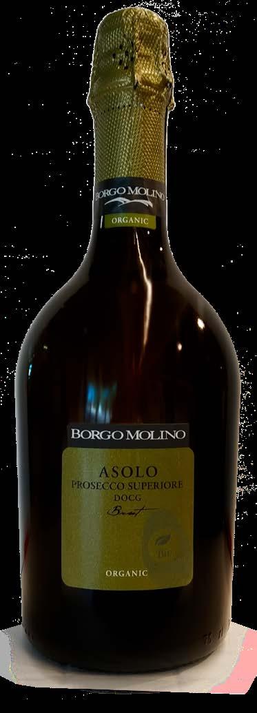 PROSECCO ASOLO DOCG Borgo Molino abbinamenti 9,99