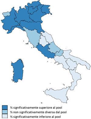 Nel periodo 2010-13, nella regione Sardegna, solo un intervistato su quattro riferisce che un medico o un altro operatore sanitario si è informato sul consumo di alcol.