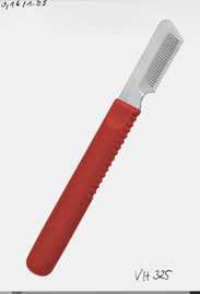 AESCULAP Coltellini da stripping Lama resistente in acciaio inossidabile Impugnatura in materiale sintetico per una presa sicura VH320R lama corta, dentatura fine 160 mm, 6¼ VH326R dentatura molto