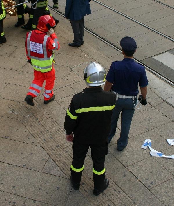 COMUNQUE SIA, GLI ATTORI PRINCIPALI SONO SEMPRE GLI STESSI Vigili del fuoco Forze