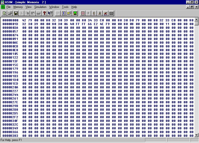 Programma assemblato in memoria Esempio - Moltiplicazione di due interi * Programma per moltiplicare MCND e MPY * ORG $8000 * MULT CLR.W D0 D0 accumula il risultato MOVE.