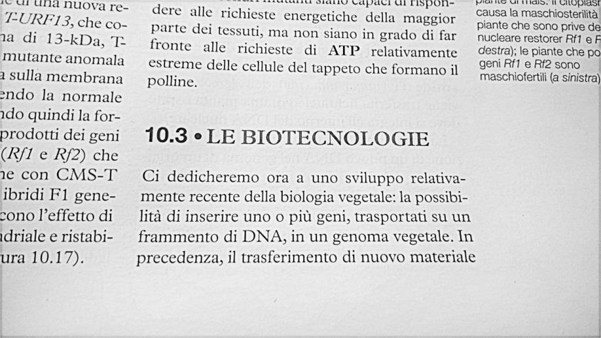 Biotecnologie cosa sono?