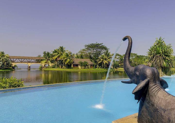 Lunedì 25/11/2019 PERIYAR/KUMARAKOM Pensione completa. Trasferimento dalle montagne alla pianura del Kerala, caratterizzata nella sua parte centrale da una immensa laguna tropicale.