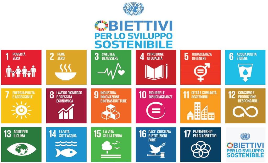 Obiettivi di Sviluppo Sostenibile delle Nazioni Unite: un parametro universale Alla ricerca di soluzioni positive per le sfide dello sviluppo sostenibile globale e un chiaro collegamento con uno o