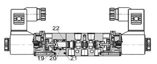 a cacciavite 4V DC / 4V AC / 110V AC / 0V AC ± 10% classe F per tensioni AC 5VA per tensioni DC,8W IP65 BOBINE: utilizzare bobine da 18 mm e cannotto 8 mm (.