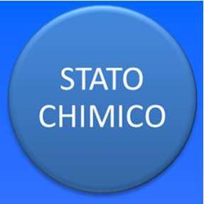 Lo STATO CHIMICO viene determinato dal rispetto dei limiti normativi per le sostanze prioritarie di cui alla tab. 1/A del D.M. 260/2010 COLORE STATO CHIMICO STATO Buono Mancato conseguimento dello stato buono = «classe di STATO ECOLOGICO» se lo STATO CHIMICO è buono.