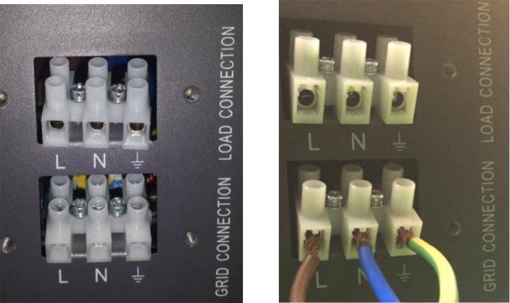 NOTA: Nel caso siano state adottate batterie Pylontech o batterie WeCO, non è necessario prevedere un dispositivo di sezionamento DC, poiché questo è già integrato all interno di ogni modulo batteria.