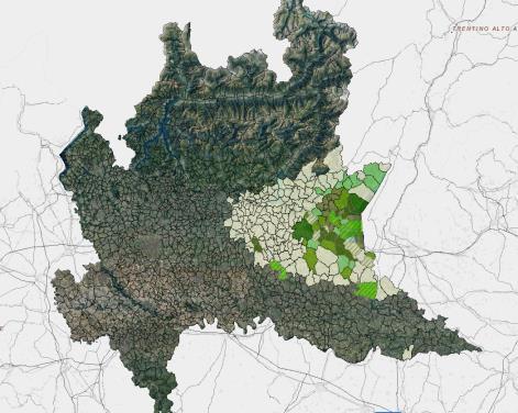 sottobacino Aggiornamento delle mappe del